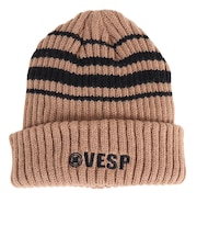 ベスプ(VESP)ジュニア 帽子 ニット帽 ビーニー VPJB1013TAN