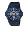 ジーショック（G-SHOCK）時計  G-SHOCK GAW 1000 SERSIES ブラック×ブルー 電波ソーラー アナデジ 20気圧防水 腕時計 GAW…