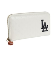 MLB 長財布 ロサンゼルスドジャース ロゴ型押し LA-1406P-02WH