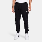 ナイキ(NIKE)ジョガーパンツ クラブ ニット 黒 ブラック 裾リブ テーパード FQ4331-010