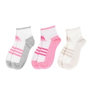 アディダス(adidas)キッズ 3足組 アンクルソックス JMT49-IM5192
