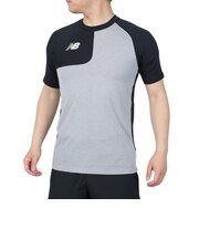 ニューバランス(new balance)野球 アンダーシャツ BP ベースボールアシンメトリー 半袖Tシャツ 右投げ用 MT41704RBK 速乾