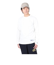 ラッセル(RUSSELL)ProCotton 長袖クルーネックTシャツ RBM24ES0004 WHT