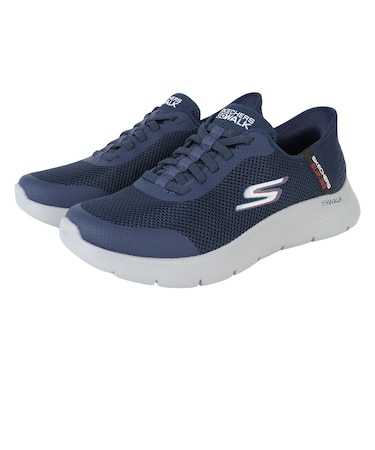 スケッチャーズ(SKECHERS)ウォーキングシューズ スリップインズ ゴーウォーク フレックス ハンズ アップ ネイビー 216324WW-NVY
