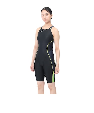 ミズノ(MIZUNO)競泳水着 レディース 水泳 競泳用ハーフスーツ レースオープンバック WA承認 N2MG122498