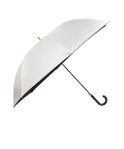 チャンピオン(CHAMPION)傘 晴雨兼用 長傘 70cm ジャンプ傘 CHP75JP70 BK シルバー UVカット 軽量 撥水 防水 男女兼用