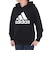 アディダス（adidas）キッズ スウェットフーディ エッセンシャルズ プラス ビッグロゴ プルオーバーパーカー KWF36-JE1731