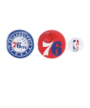 エヌビーエー(NBA)NBA 缶バッジ フィラデルフィア・76ers NBA35863