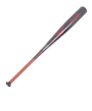 ミズノ（MIZUNO）軟式用金属製バット 野球 一般 ウィルドライブ レッド 83cm/平均680g 1CJMR17083 62