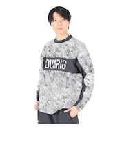 デュアリグ(DUARIG)サッカーウェア 長袖プルオーバートップ 4S0001-SCWR-741EG GRY