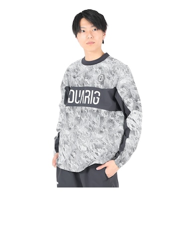 デュアリグ（DUARIG）サッカーウェア 長袖プルオーバートップ 4S0001-SCWR-741EG GRY