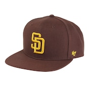 フォーティーセブン(47)キャップ PADRES SURE SHOT CAPTAIN BROWN B-SRS21WBP-BWA MLB サンディエゴ・パドレス