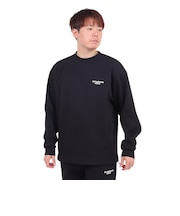 PYARN クルーネックスウェット SW4S0012-TR860-GRHD BLK