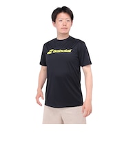 バボラ(BABOLAT)テニスウェア クラブ ショートスリーブ シャツ BUP4511C BK00