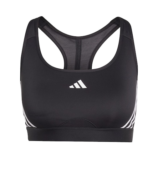 アディダス(adidas)Powerimpact トレイン ミディアムサポート スリーストライプスブラ IKV29-IQ3351