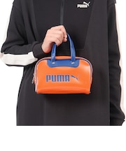 プーマ(PUMA)ハンドバッグ CLASSICS MINI グリップ 小型ボストンバッグ オレンジ 2.5L 09106303 ミニバッグ 手持ち 手提げ