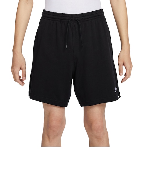 ナイキ（NIKE）短パン ハーフパンツ クラブ ニット ショートパンツ FQ4361-010 ブラック 黒 綿100％ 2024年モデル