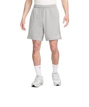 ナイキ(NIKE)ハーフパンツ 通気性 グレー クラブ ニット ショートパンツ FQ4361-063 軽量
