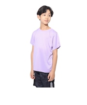 ジュニア ドライプラス ワンポイント メッシュTシャツ CT4S0067-TR865-GRES LVD