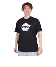 ピッチングニンジャ(PITCHING NINJA)野球ウェア ロゴ 半袖Tシャツ OT0124SS0001-BLK