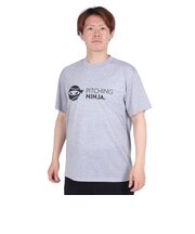 ピッチングニンジャ(PITCHING NINJA)野球ウェア EM&PR 半袖Tシャツ OT0124SS0002-GRY