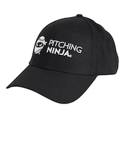 ピッチングニンジャ(PITCHING NINJA)野球 帽子 WARD キャップ OT1324SS0002-BLK