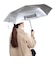 プーマ（PUMA）傘 晴雨兼用 折りたたみ傘 55cm 自動開閉式 PBP66WJ55 BK シルバー 紫外線対策 UPF50+ 軽量 傘 梅雨