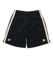エゴザル（EGOZARU）バスケットボールウェア ひざ上丈 オールドスクールメッシュ ショートパンツ EZHP-S2408-012 速乾
