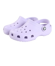 クロックス(crocs)ジュニア サンダル クラシック クロッグ Lavender パープル 206991-530 シャワ-サンダル フィット感 お手入れ簡単