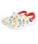 クロックス（crocs）ジュニアサンダル クラシックポケモンクロッグ ホワイト 207739-94S シャワーサンダル 軽量 通気性 お手入れ簡単