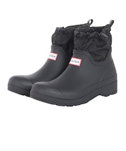 ハンター(Hunter)長靴 レインブーツ プレイ ショート トラベル ブーツ ブラック UFS4020RMA-BLK