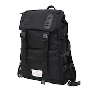 DOUBLE BELT ADMIX デイパック リュックサック 312410101BLK 19L 黒