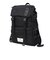DOUBLE BELT ADMIX デイパック リュックサック 312410101BLK 19L 黒