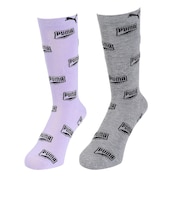 プーマ(PUMA)総ロゴ HS ソックス 2足組 3563098-GR