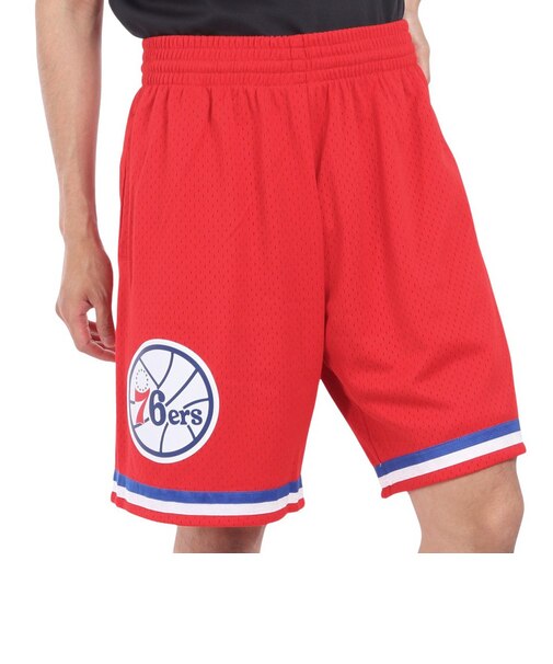 スイングマン ショーツ フィラデルフィア 76ers 2002-03 SMSHCP19073-P76RED1