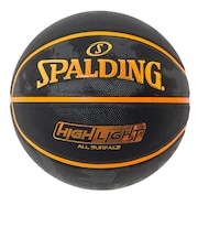スポルディング(SPALDING)バスケットボール 7号球 ハイライト オレンジ ラバー 85-156J