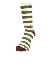 スタンス(STANCE)BRETON クルーソックス グリーン A556B24BRE