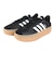 アディダス（adidas）スニーカー VLコートボールド ブラック ホワイト IH3081 スポーツシューズ 厚底 普段履き 登校 通学 スタイリッシュ