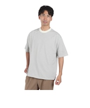 ヘルスニット(Healthknit)ナローボーダー ワイド クルーネック 半袖Tシャツ 51033 NAT/BLK