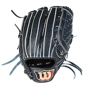 ウイルソン（Wilson）軟式用グラブ 内野手 野球グローブ 一般 Basic Lab DUAL D5 Wブラック ウィルソン デュアル WBW102369