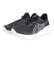 アシックス(ASICS)ランニングシューズ ゲルキュムラス26ワイド ブラック グレー 1012B600.002 スニーカー クッション性