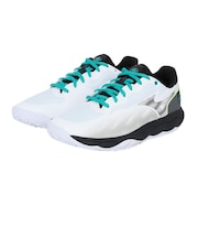 ミズノ(MIZUNO)クレー・砂入り人工芝コート用 テニスシューズ ウエーブエンフォースコート WIDE OC 61GB243109