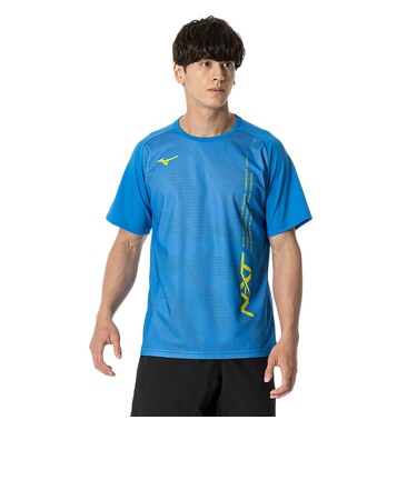 ミズノ（MIZUNO）テニスウェア 半袖 プラクティスシャツ 62JAB01225