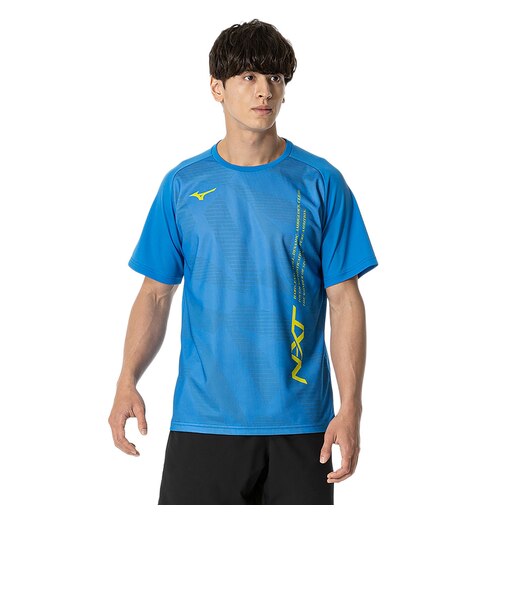 ミズノ（MIZUNO）テニスウェア 半袖 プラクティスシャツ 62JAB01225