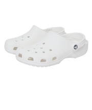 クロックス(crocs)サンダル クラシック クロッグ ホワイト 10001-100 シャワサン レジャー プール ビーチ 室内 軽量 防臭
