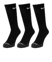 ナイキ（NIKE）バスケットボール 3足組ソエブリデイ マックス クッションド トレーニング クルー ソックス SX5547-010