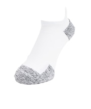 アンダーアーマー(UNDER ARMOUR)靴下 UAアーマードライ クッション ノーショー タブ ソックス 23-29cm 白 1376075 100 超速乾