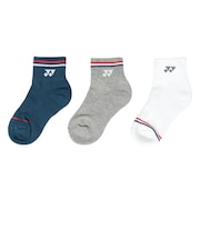 ヨネックス(YONEX)ジュニア テニス アンクル丈 ソックス 3足組 19222JY-080