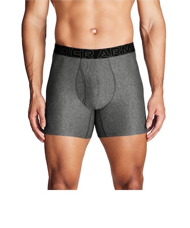 アンダーアーマー（UNDER ARMOUR）股下長め パフォーマンステック 6インチ アンダーウェア ボクサーパンツ S～4L グレー 1387410 025…