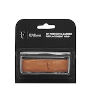 ウイルソン(Wilson)テニスグリップテープ 1本入り フェデラー ロジャーフェデラー RF LEATHER REPL グリップ Brown WR84443…
